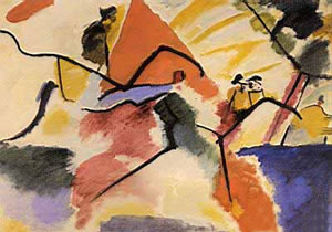 La Lirica De Wassily Kandinsky Expresando Abstract